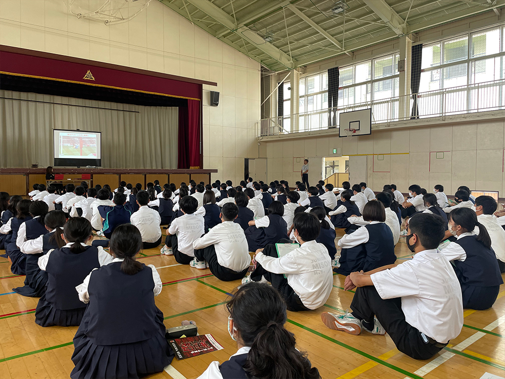 さいたま市中学生職場体験事業「未来(みら)くるワーク体験」