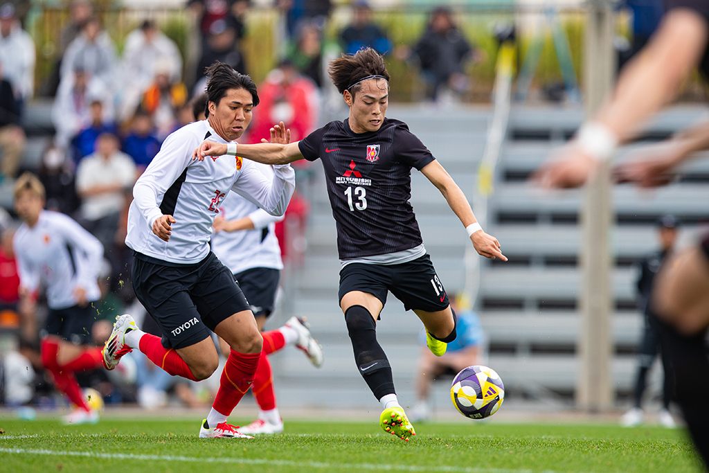 トレーニングマッチ vs 名古屋グランパス 試合結果