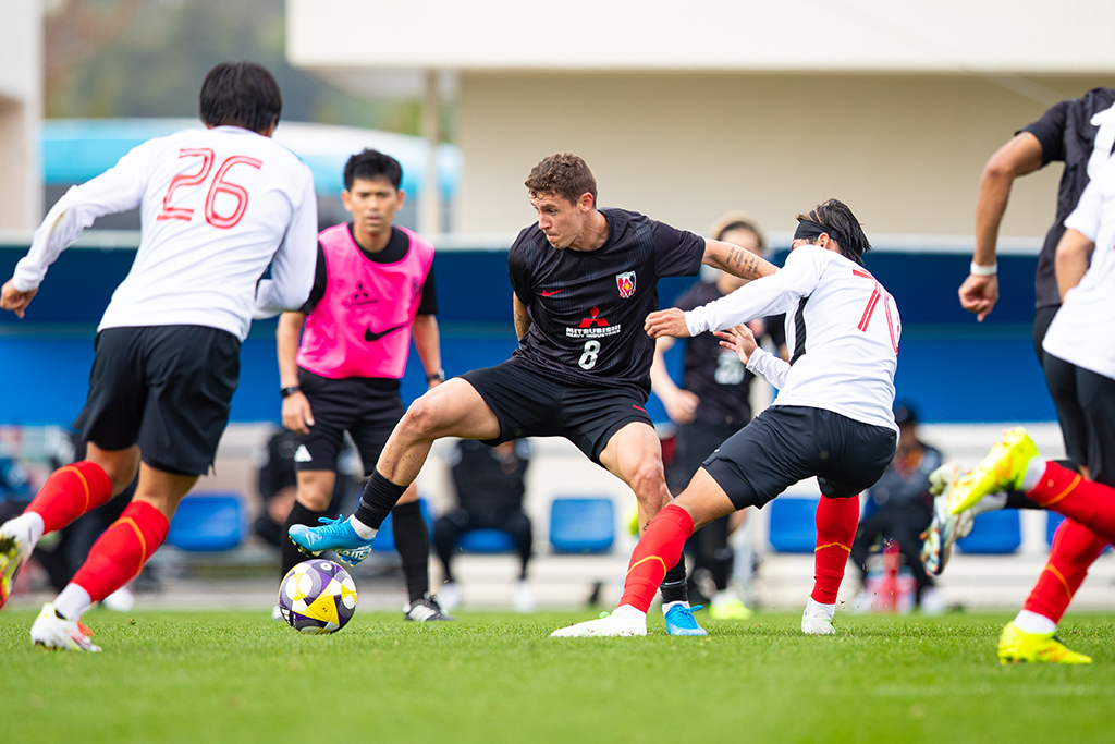 トレーニングマッチ vs 名古屋グランパス 試合結果