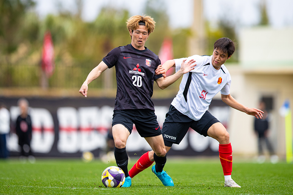 トレーニングマッチ vs 名古屋グランパス 試合結果